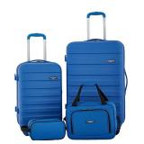 #18 Travelers Club Austin 4-Pc. Luggage Set