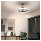 #30 Artika Edwin 23' LED Chandelier fan