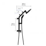 #33 HydroRail 3-in-1 Showerhead and Column Kit