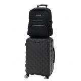 #32 Kenneth Cole  20' Carry-On + 15' Laptop Backpa