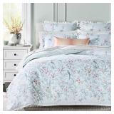#16 Aviary Garden Sky Duvet Set