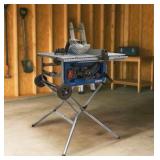 Kobalt 10" 15-A Portable Jobsite Table Saw R$299