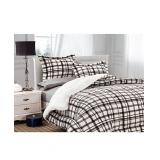 #10 Elegant Comfort Plaid Comforter