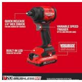 R$130 CRAFTSMAN 20-Volt /4" Impact Driver