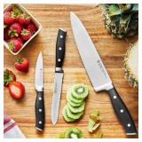 #8 Henckels Forged Accent 3-Pc Starter Knife Set