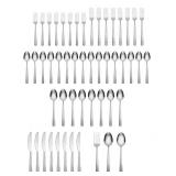 #6W18 Cambridge Silversmiths 51-Piece Flatware Set