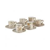 #7 Certified Internationa Espresso Cups & Saucers