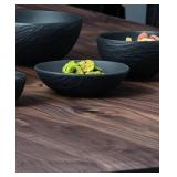 #5 Villeroy & Boch Rock Shallow Dipping Bowl