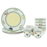 #38 Villeroy & Boch French Garden 12-Piece Dinnerw