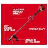 R$189 CRAFTSMAN Straight Shaft Gas String Trimmer