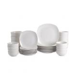 #8 Haven Soft Square 32-Piece Dinnerware Set