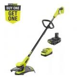 R$99 RYOBI ONE+ 18V 13"  String Trimmer