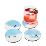 #2The Cellar Holiday Ceramic Coasters