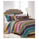#34 Greenland Home Fashions Southwest Quilt Set