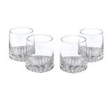 #7 Badash Crystal Park Avenue Rocks Glass Set