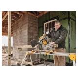 R$369DEWALT 15A Corded 12" Single Bevel Miter Saw