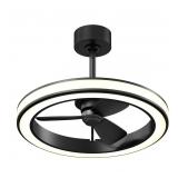 #37 Artika Edwin 23' LED Chandelier Ceiling Fan
