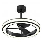 #30 Artika Edwin 23" LED Chandelier Ceiling Fan