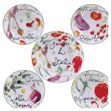 #8 Certified International Melanzana 5pcs Pasta
