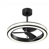 #32 Artika Edwin 23" LED Chandelier Ceiling Fan