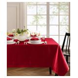 #6 Elrene Solid Texture Tablecloth