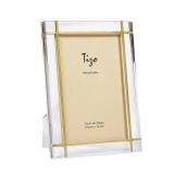 #18Tizo Lucite Frame with Gold Tone