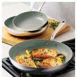 #10 Tramontina 3-Piece Tri-Ply Clad  Pan Set