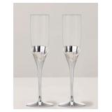 #7 Lenox True Love 2-Piece Toasting Flute Set