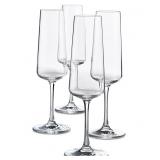 #4 The Cellar Flur Stemmed Champagne Glasses