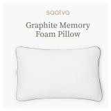 #20 Saatva Graphite Memory Foam Pillow - Queen