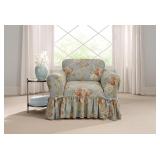 #20 SureFit Ballad Bouquet 1-Piece Skirted Chair