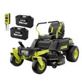 R$3999 RYOBI ZR3 80V HP Brushless 42" Zero Turn Ba