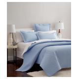 #18Charter Club Quilted Cotton 3psd Coverlet Se