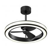 #32 Artika Edwin 23" LED Chandelier Ceiling Fan