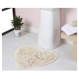 #7 Bell Flower Collection Tufted Non-Slip Bath Rug
