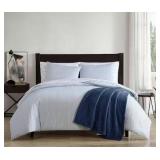 #23 Ticking Stripe 3-Piece King Duvet Cover Set