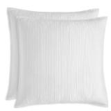 #8 Hudson Park Collection Linear Patch Sham Set