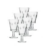 #8 La Rochre Fleur De Lys Glass Set