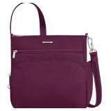 #18 Travelon  Crossbody Bag - Burgundy