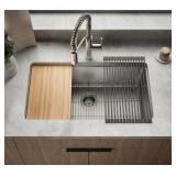 #88 Kohler Provo 33" Dual Mount Single Sink Kit