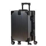 #25 Elite 28" Grey Aluminum Luggage