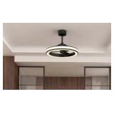 #32 Artika Edwin 23" LED Chandelier Ceiling Fan