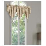 #7Royal Court Potenza Window Ascot Valance - Gold
