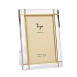 #18Tizo Lucite Frame with Gold Tone