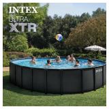 R$995 INTEX Ultra XTR 24 ft. x 52" Round Ground