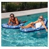 #8 Aqua Luxury Pool Lounger - 2-Pack