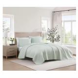 #20 Ithaca Stripe 3-Piece Cotton Quilt Set
