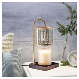 #5 Mikasa 13.8" Candle Warmer with Wood Base