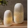 #5 Evergreen LED Porcelain Lanterns - Set of 2