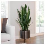 #38 53" Faux Snake Plant with Stand